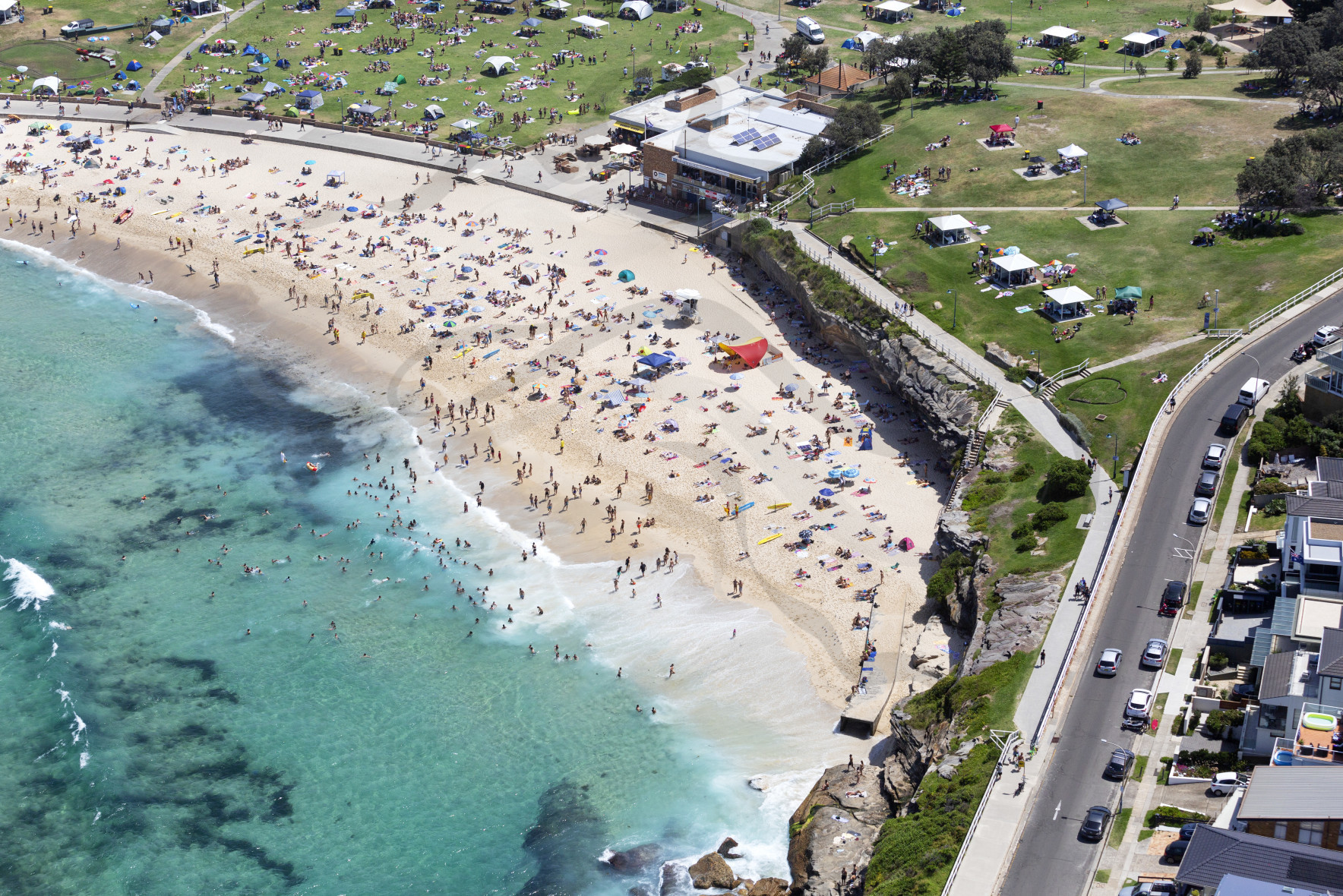 Bronte Beach Aerial Stock Photography Digital File Download Royalty