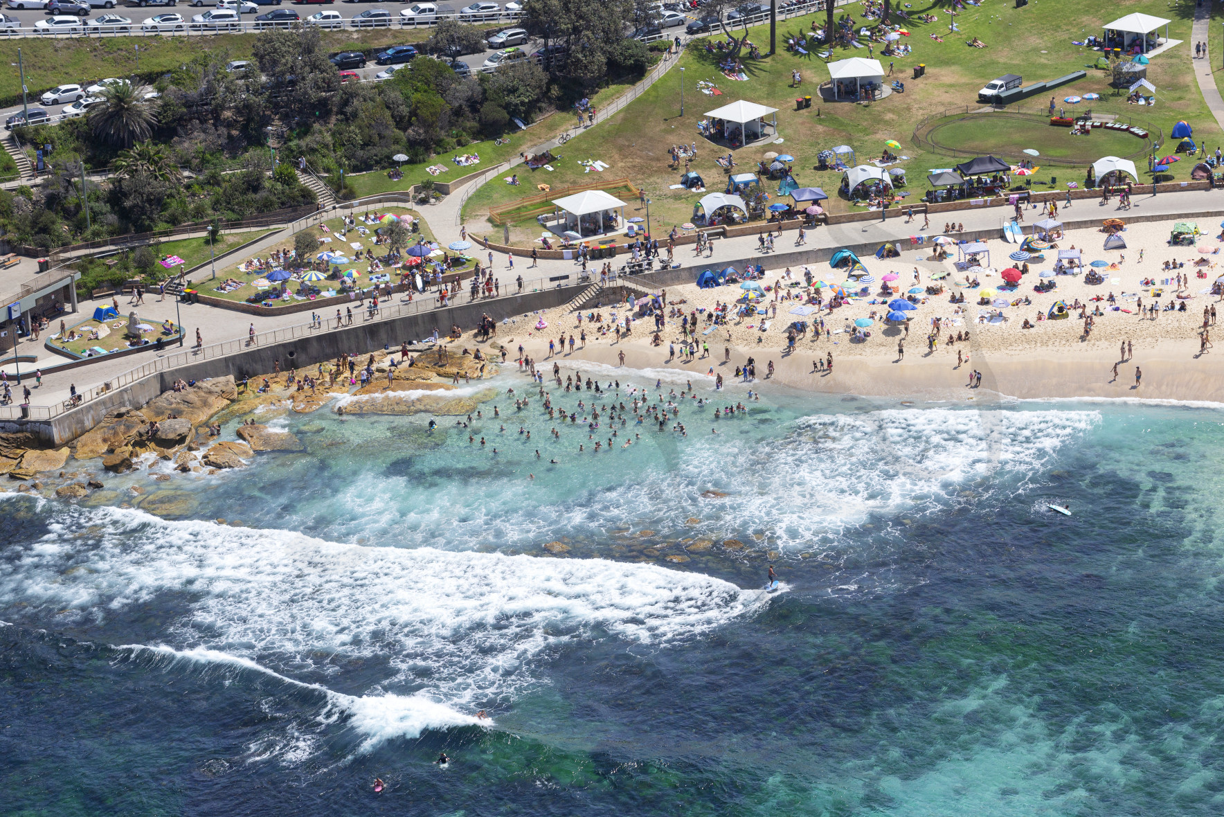 Bronte Beach Bogey Hole Aerial Stock Photos - Royalty Free Digital ...