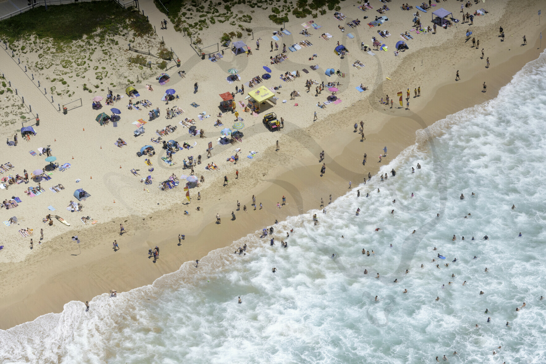 Wanda Beach Cronulla Summer Aerial Stock Photo Sydney High Rez Download