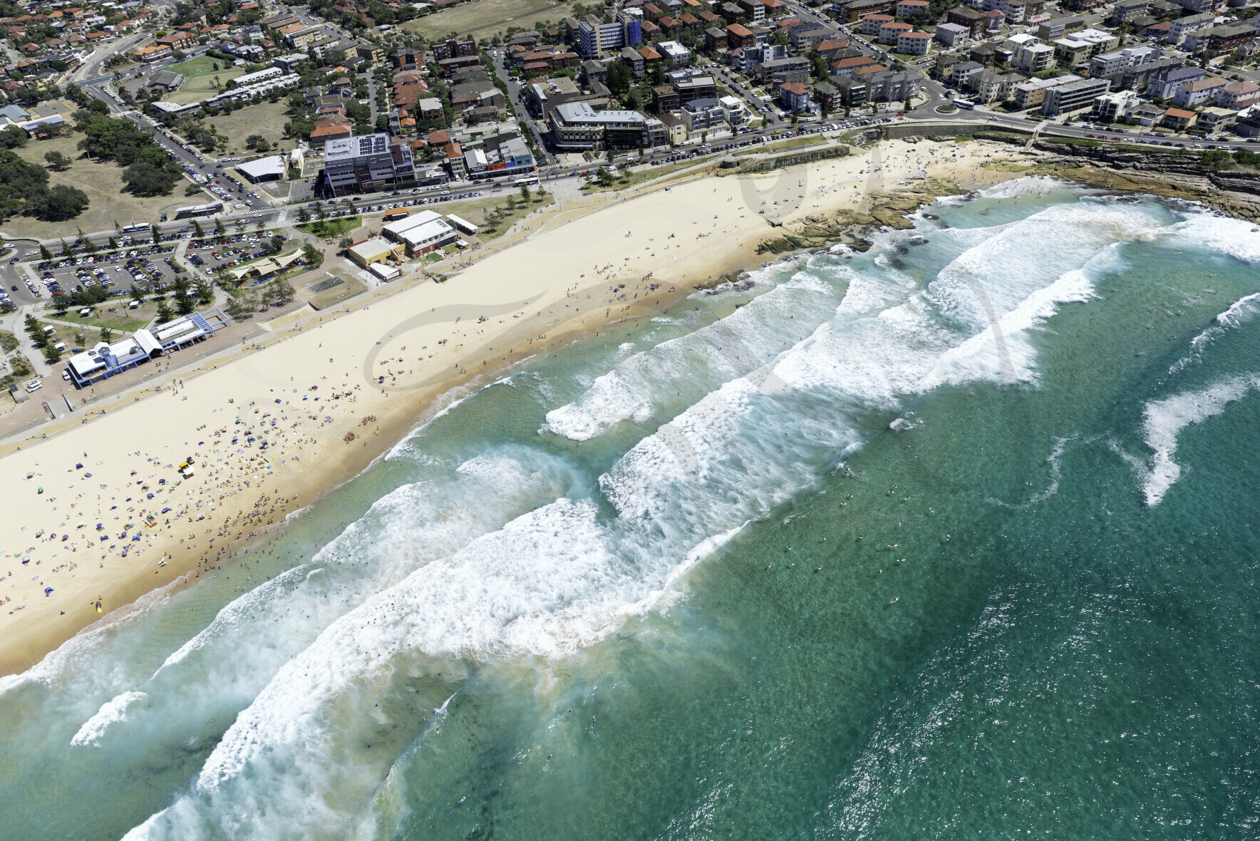 Maroubra Beach Summer Aerial Stock Images - High Resolution Digital ...