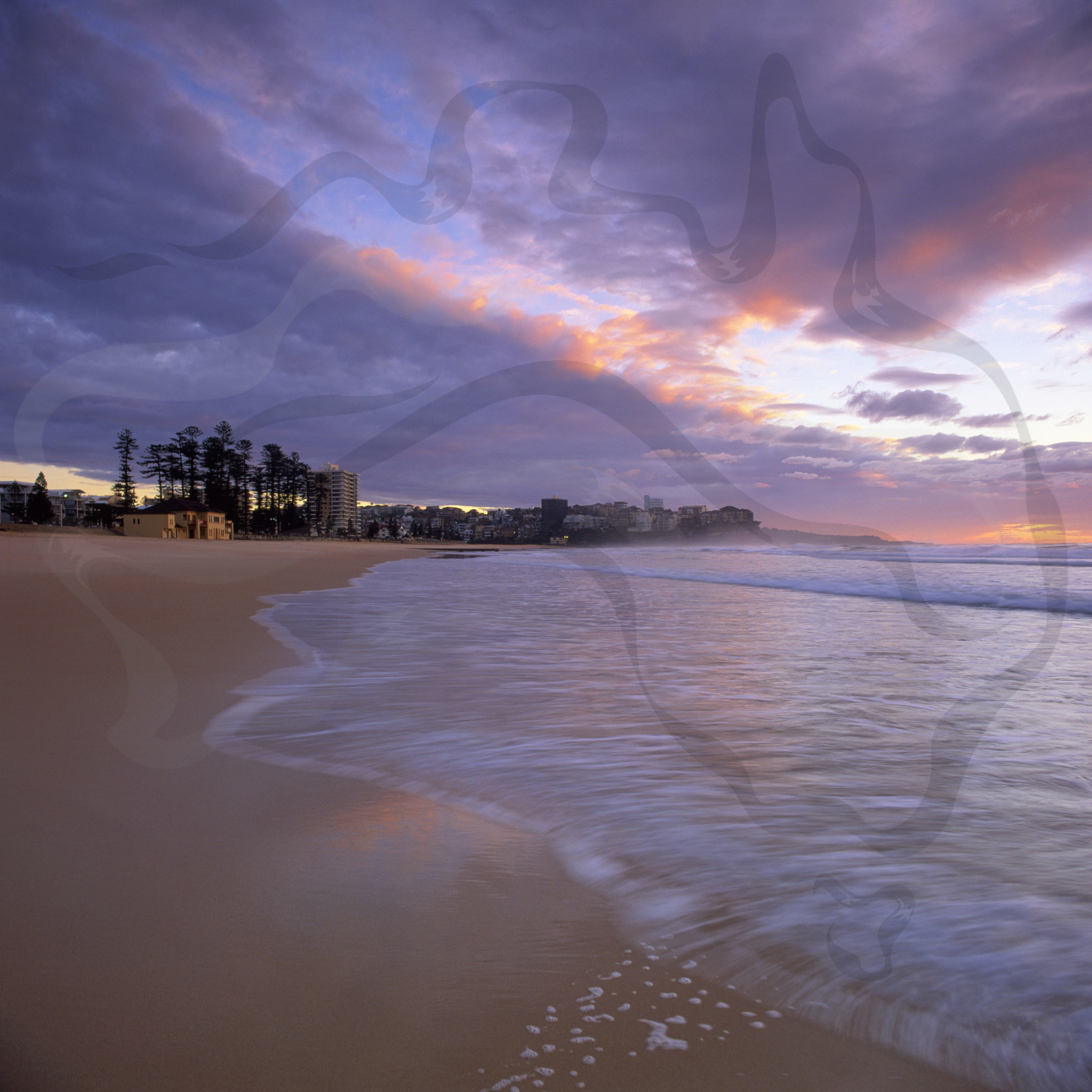 Manly Beach Sunrise Stock Photos   Northern Beaches Sydney Images