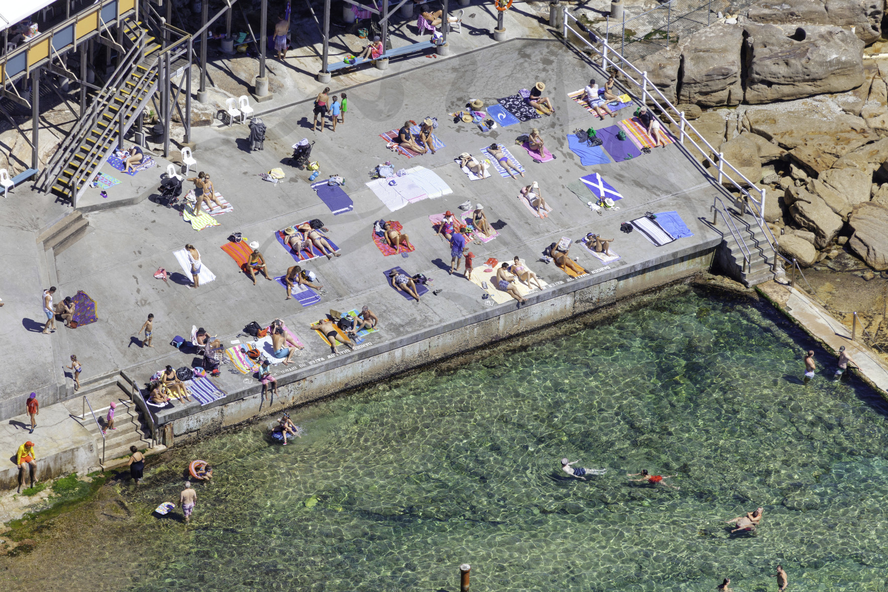 Wylies Baths Aerial Stock Images Eastern Beaches Sydney Photos High