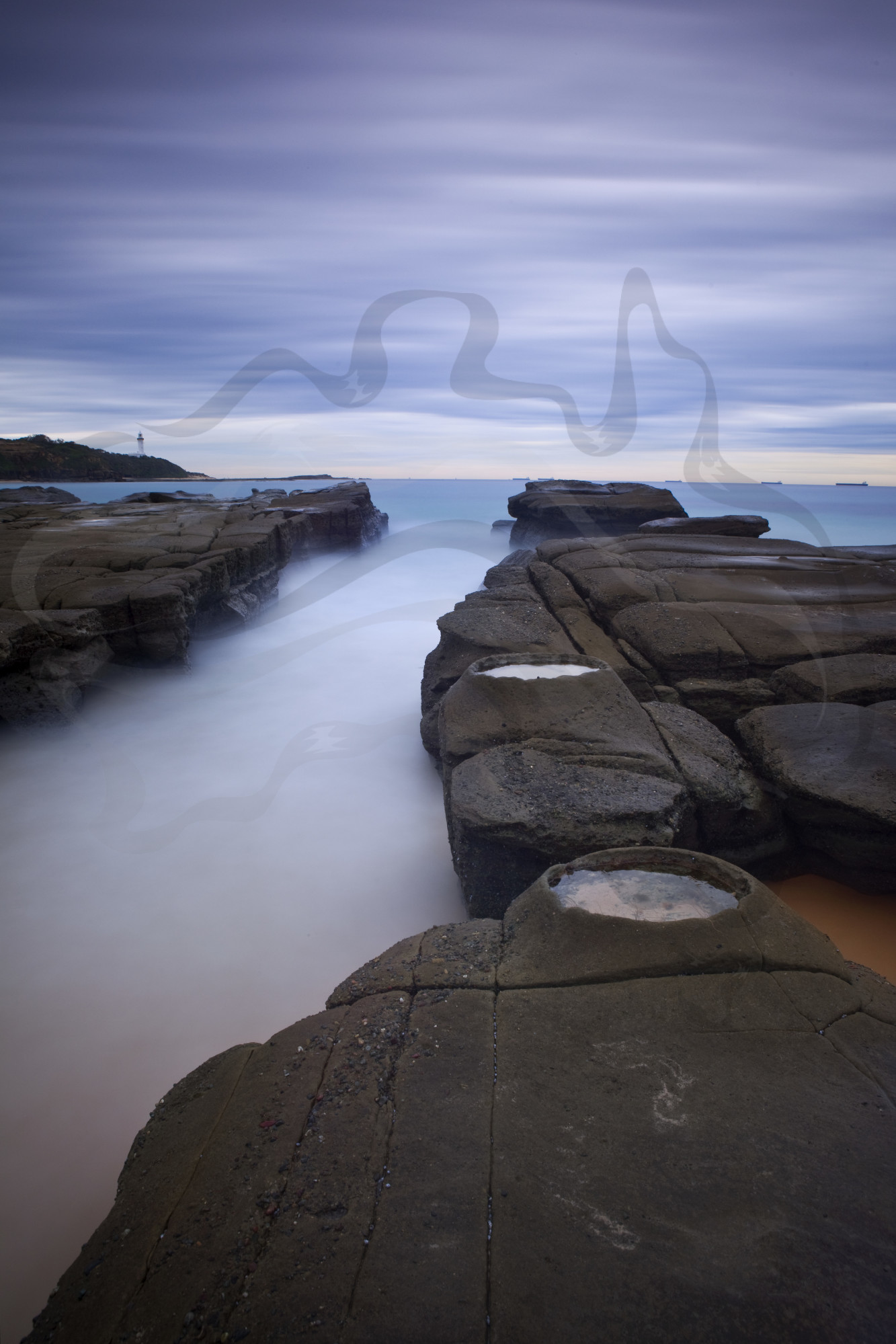 Soldiers Beach Stock Image Norah Head Lighthouse Background High Resolution Photos