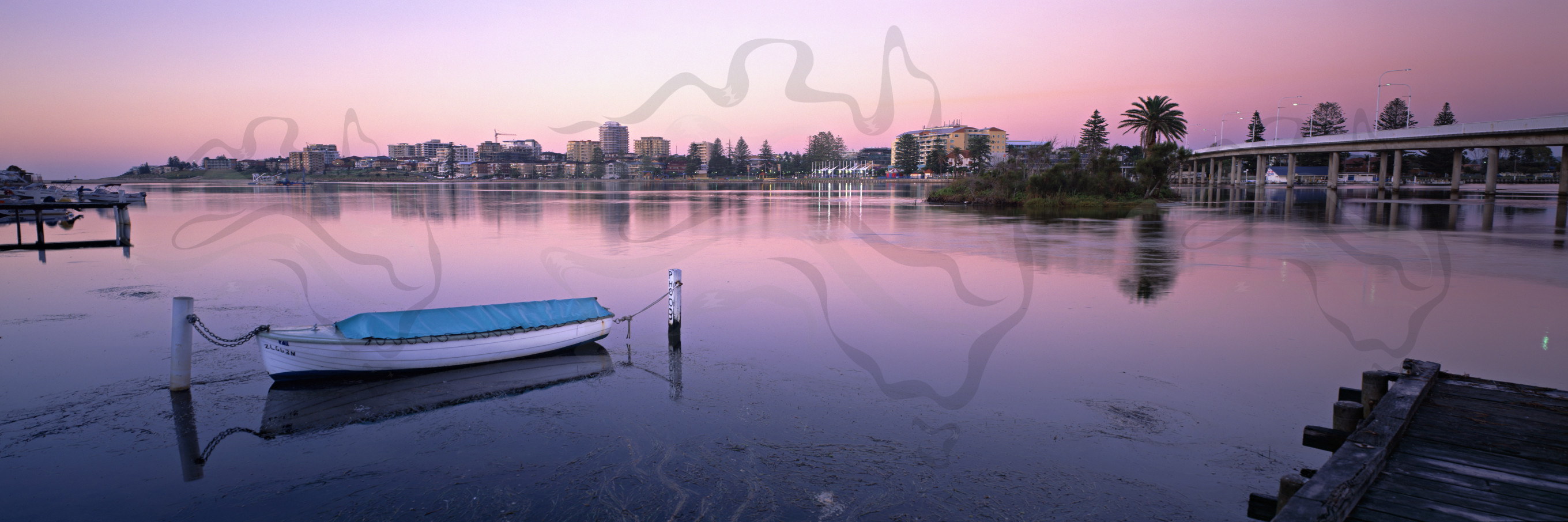 The Entrance Sunrise Panoramic Stock Photo - Central Coast Images ...
