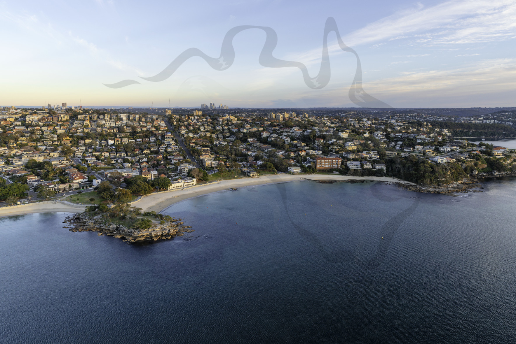 Balmoral Beach High Resolution Aerial Stock Photos Sydney City