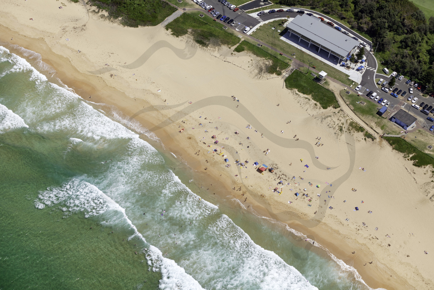 Shelly Beach Aerial Stock Photography Central Coast High Resolution